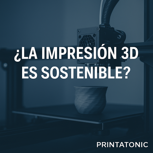 ¿La impresión 3D es sostenible? Ventajas, limitaciones y verdades sobre su impacto ambiental