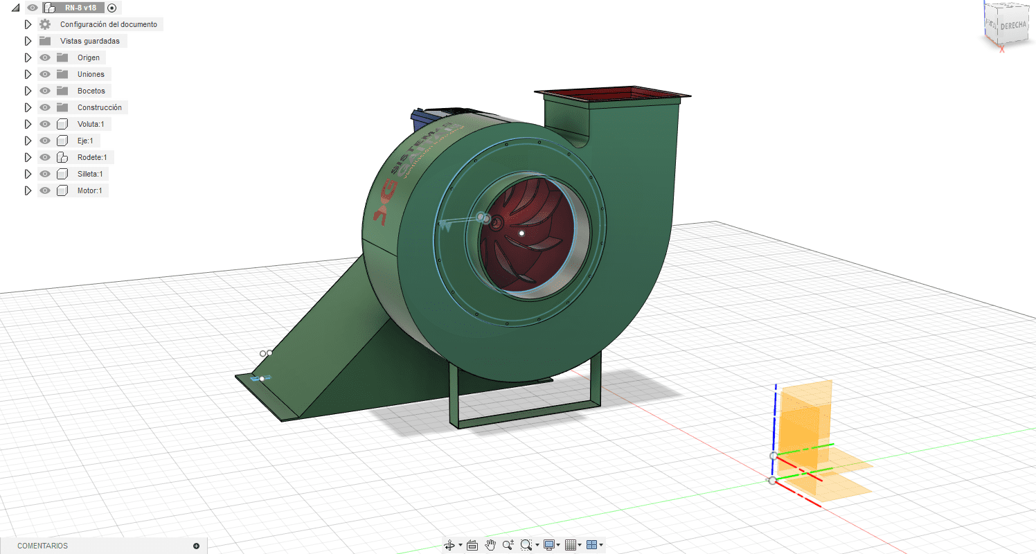 Modelo 3D Ventilador | Servicio de Modelado 3D | Modelado Impresión 3D | Printatonic