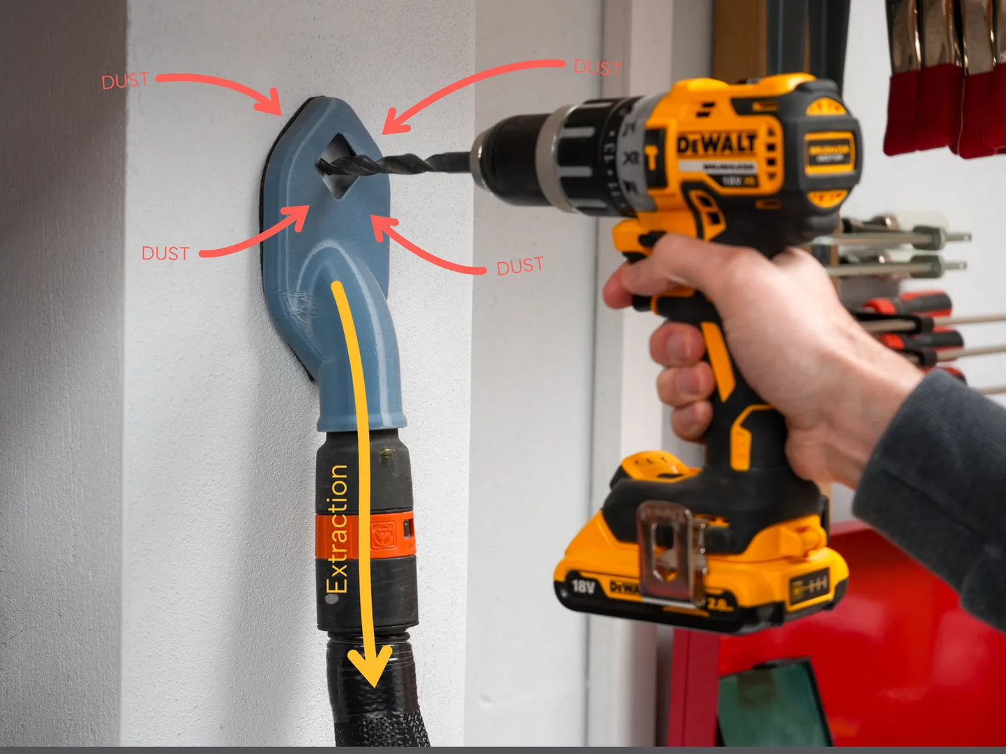 Dust Collector for Drill