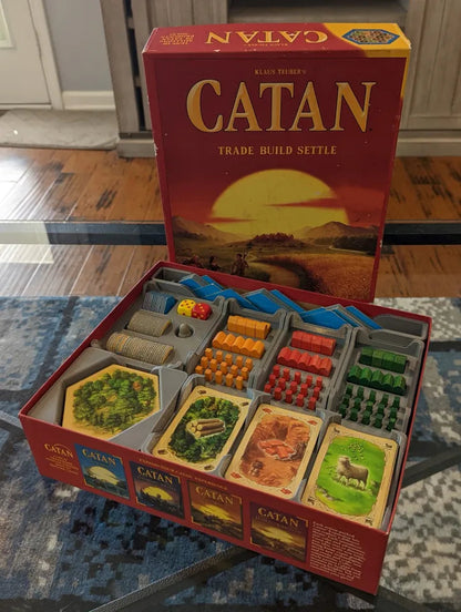 Inserto para Catan | Insertos para juegos de mesa | Printatonic