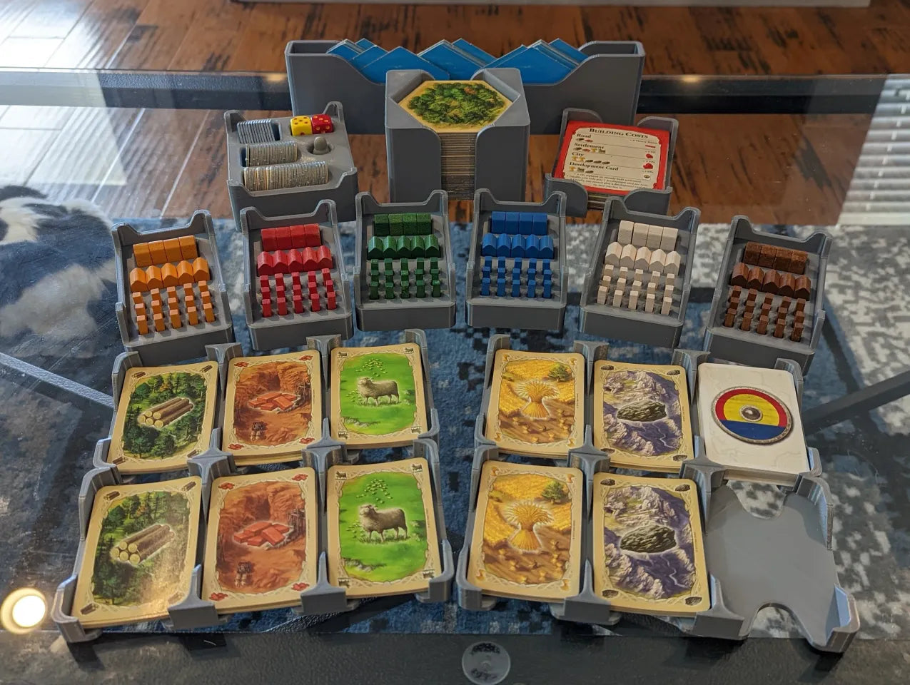 Inserto para Catan | Insertos para juegos de mesa | Printatonic