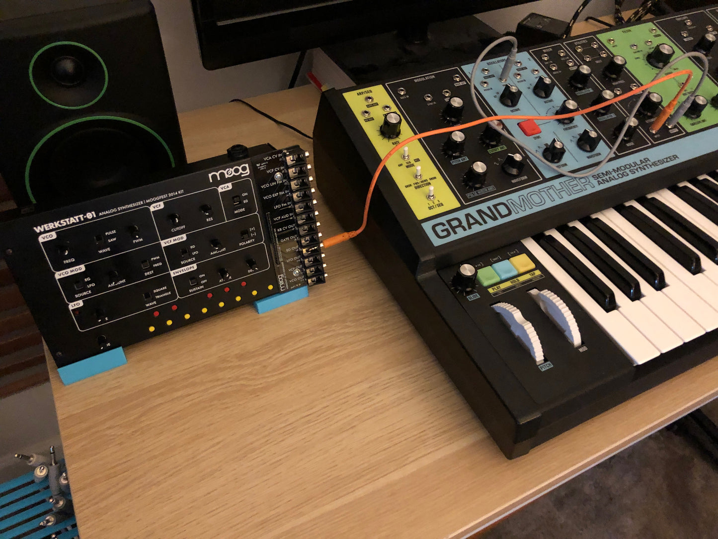 Support d'atelier Moog