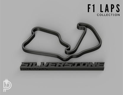 Circuito de Silverstone | Fórmula 1 para Imprimir en 3D | Printatonic