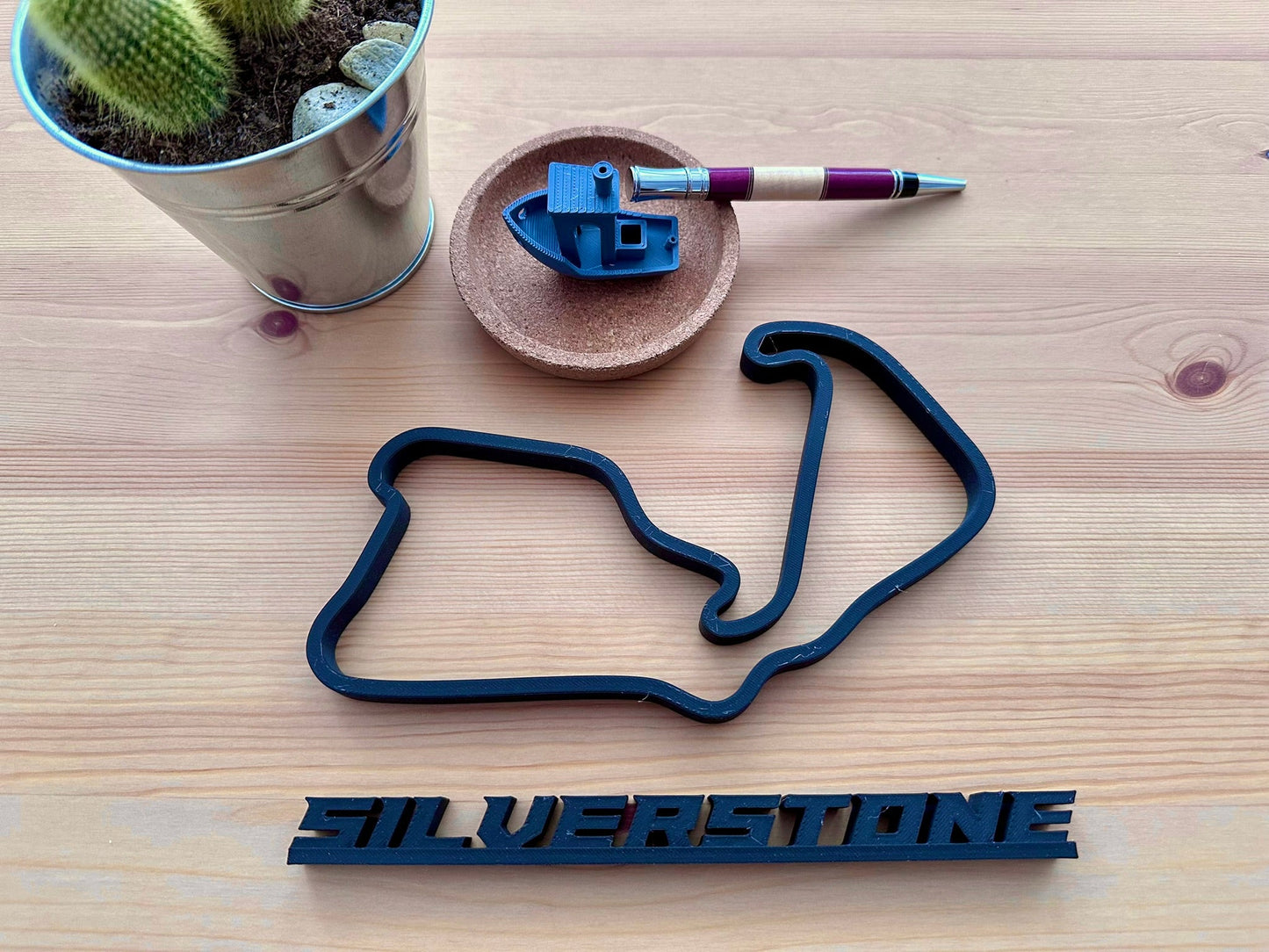 Circuito de Silverstone | Fórmula 1 para Imprimir en 3D | Printatonic